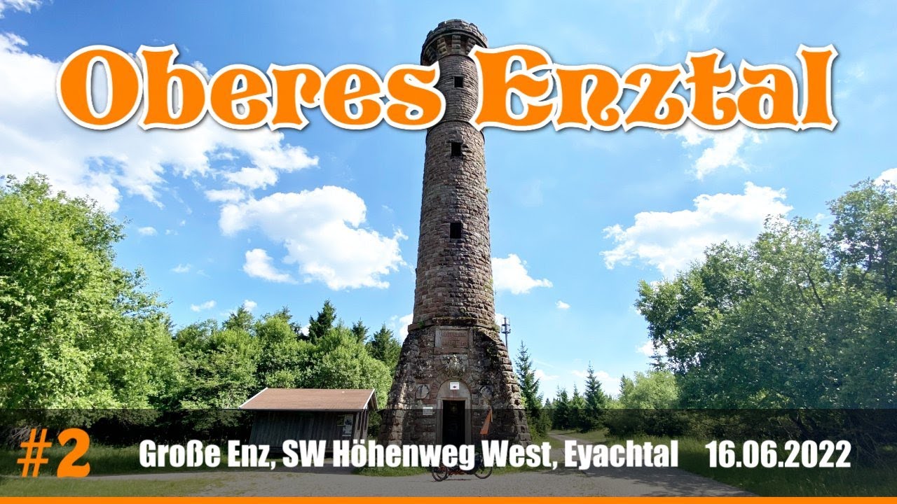 Radurlaub Oberes Enztal - Teil 2/4: Radtour Enztal, Schwarzwälder Höhenradweg West, Eyachtal