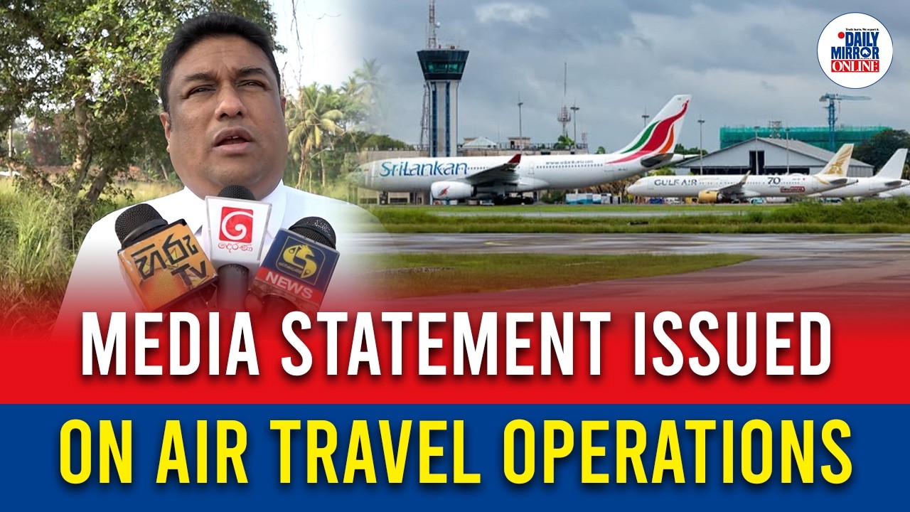 Media Statement Issued on Air Travel Operations