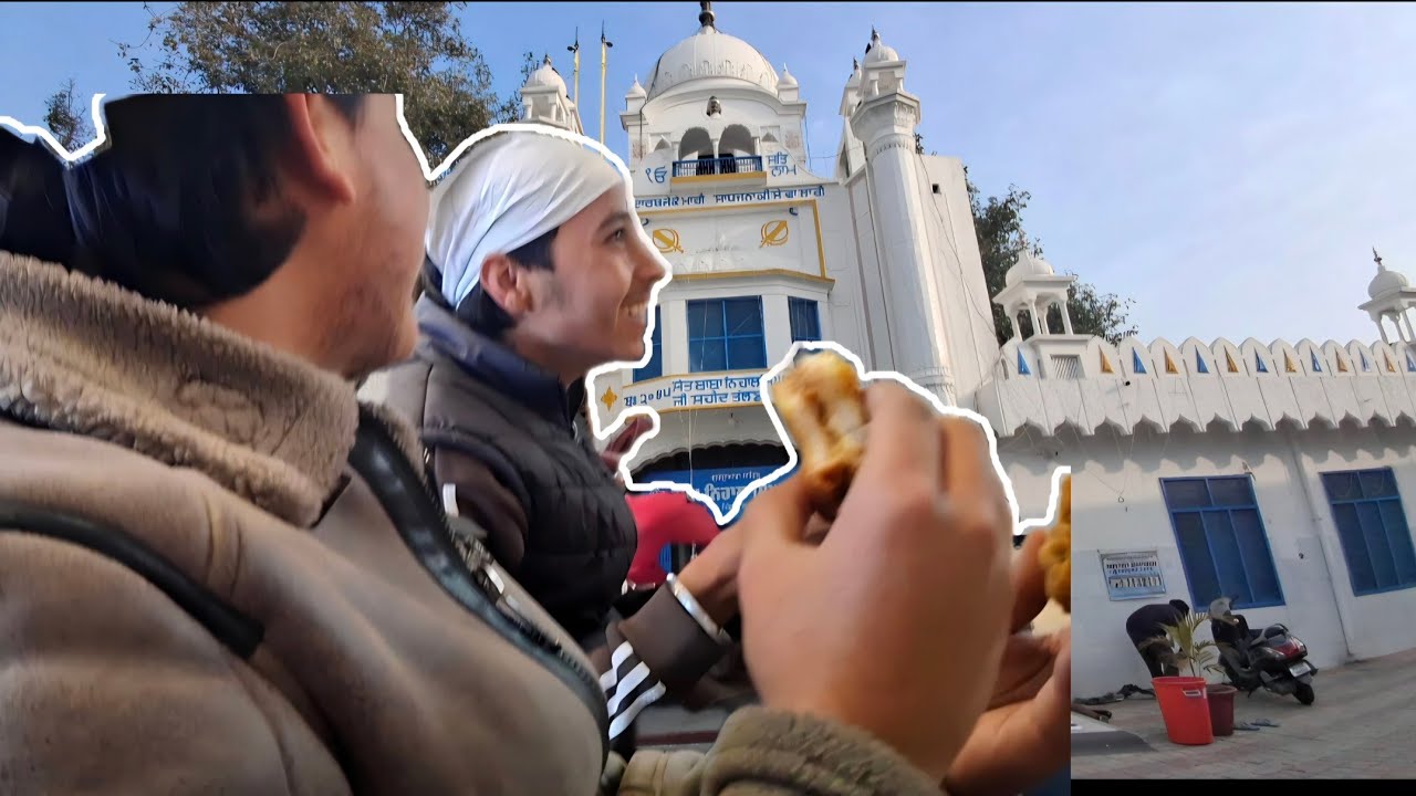 Langar Padd Mehkama Shuru Ho Gya 😂Subah SubahGurudwara Pahunch Gye 🙏.