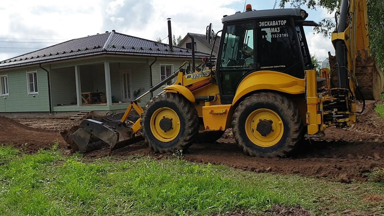 115-й New Holland - планировка участка!