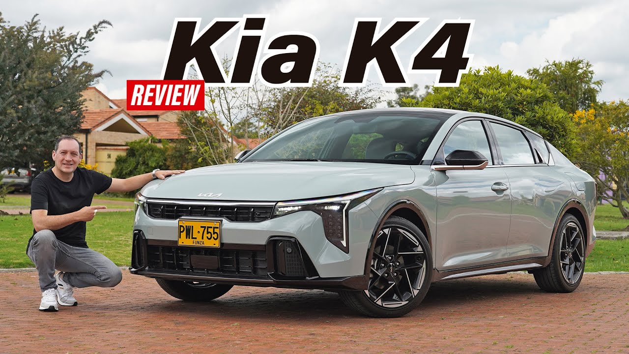 Kia K4 GT Line 🔥 Un sedán compacto tipo fastback que promete 🔥 Review (4K)
