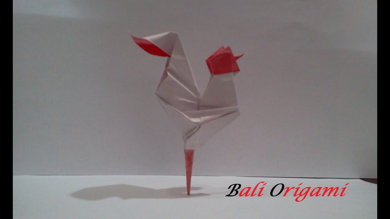 Origami Chicken (Made bali Origami)