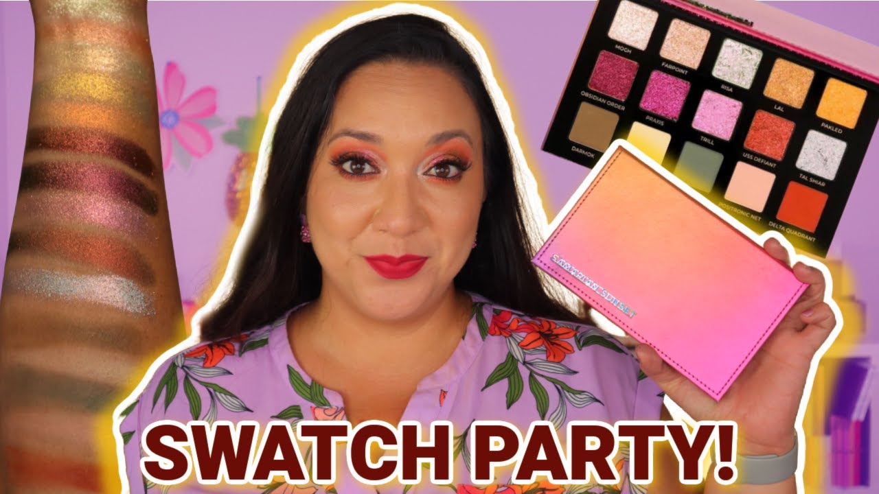 New! Adept Cosmetics Samarian Sunset Palette | Review & 2 Looks