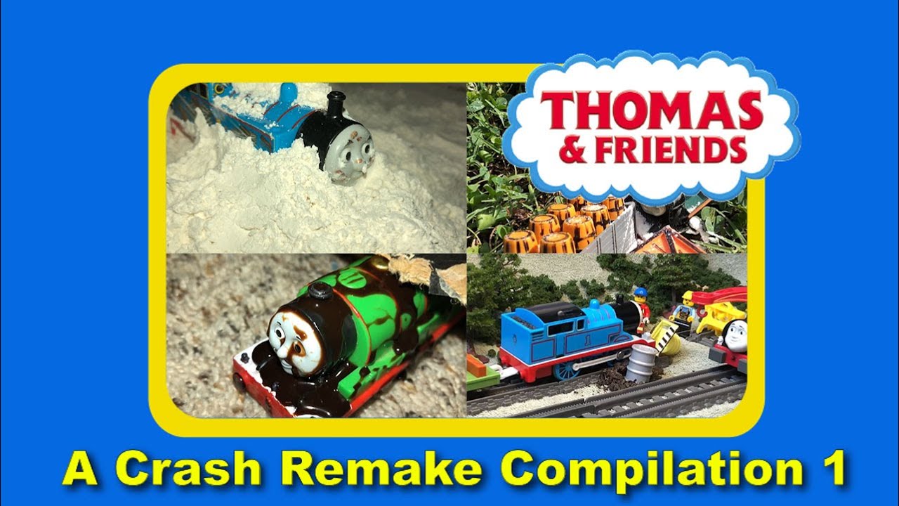 Tomy/Trackmaster Thomas and Friends Crash Remake Compilation 1