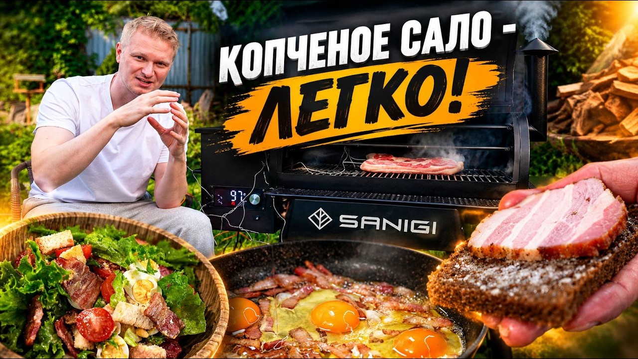 Сало горячего копчения.