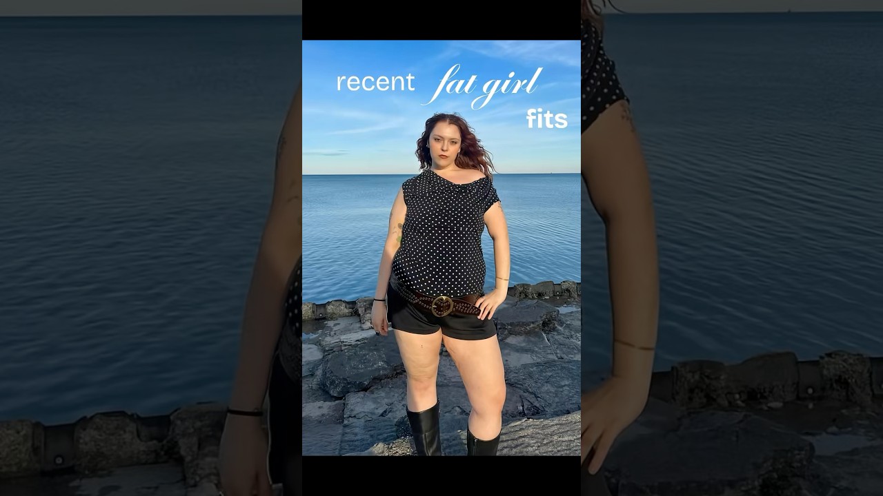 fat girls can wear cute outfits too, actually!