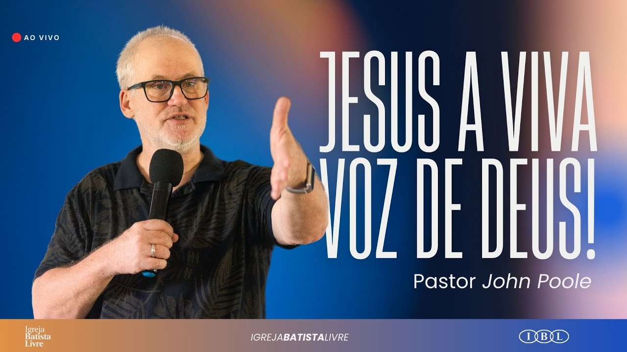 JESUS A VIVA VOZ DE DEUS! | PR. JOHN POOLE | 21/12/2025