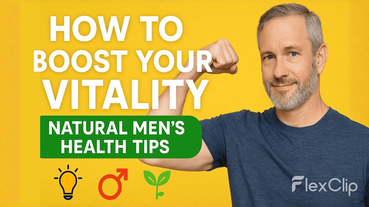 How To Boost Your Vitality: Natural Men's Health Tips!