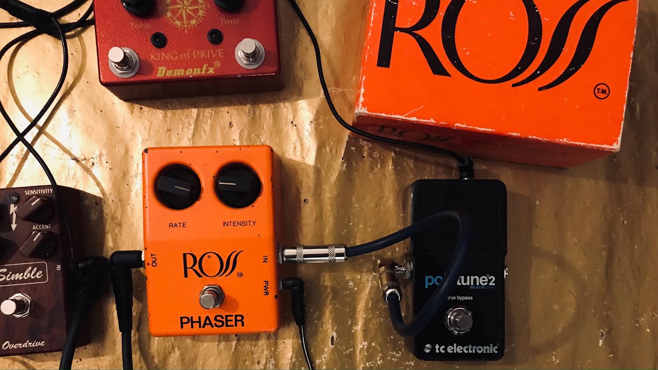 Vintage Ross Phaser: Led Zep/No Quarter Mashup