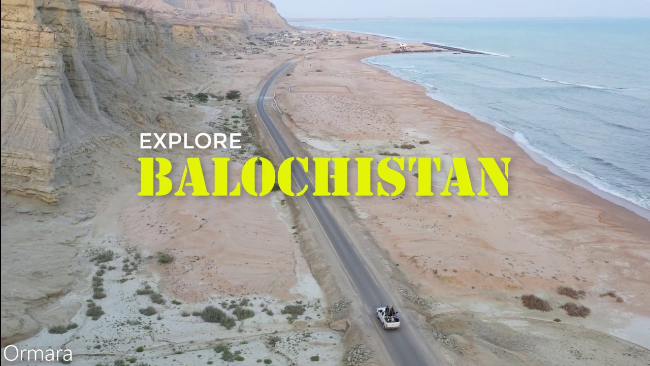 EXPLORE BALOCHISTAN AERIAL 4K || Beaches and Tourist Spots