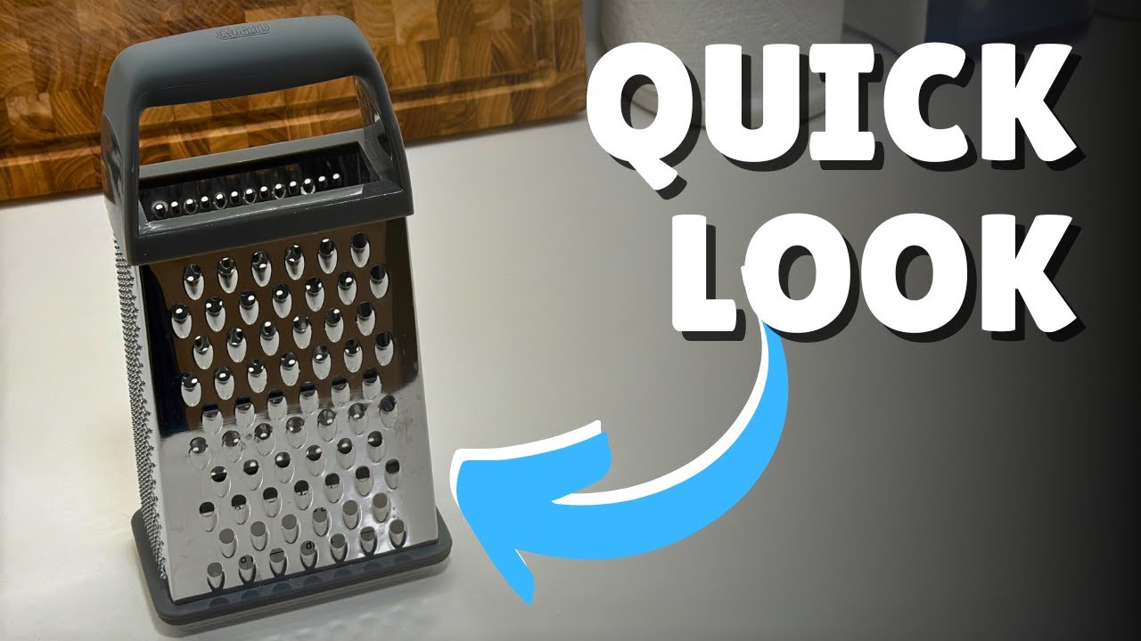 QUICK LOOK at GORILLA GRIP 4-Sided Cheese Grater