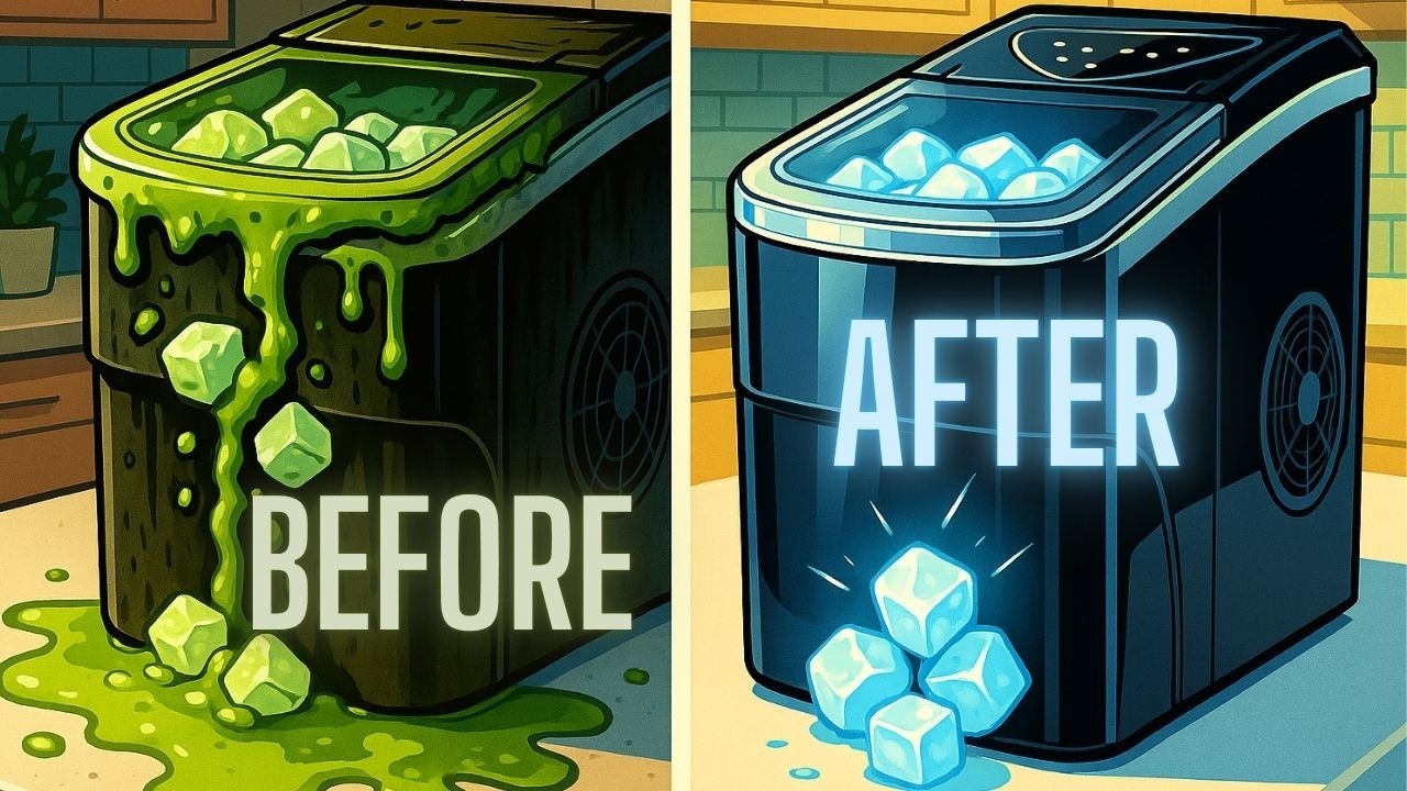 How To Clean A Countertop Ice Maker (Even With No Cleaning Mode) 🧊✨