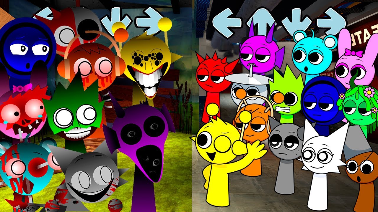 Sprunki Horror Vs Incredibox Sprunki (Original Voice) Friday Night Funkin' (FNF Mod)