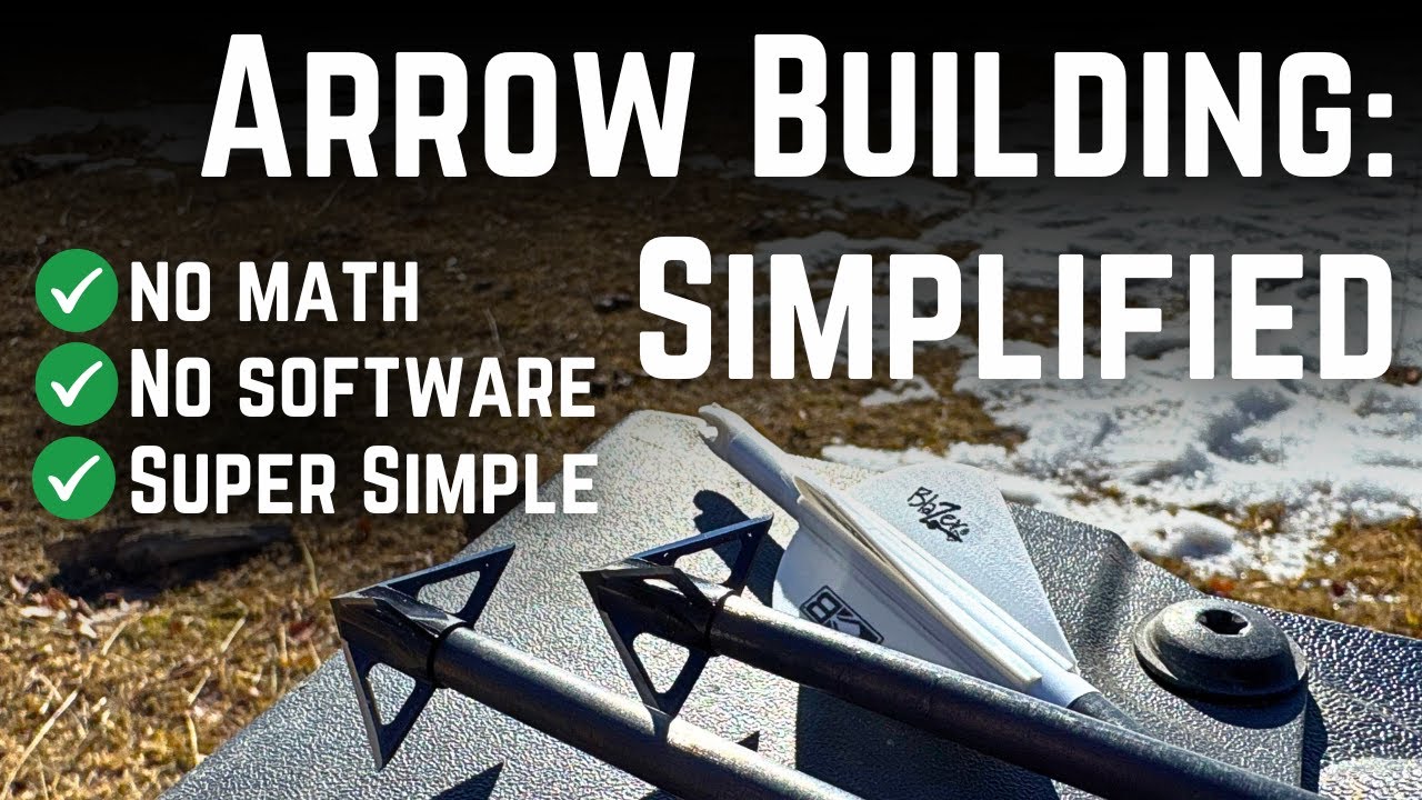The perfect arrow building method - super simple!
