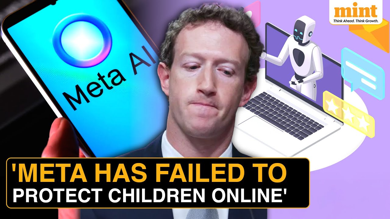 Meta Under Fire Again From US Senators Over Its AI's 'Romantic Roleplay' WIth Children | Watch
