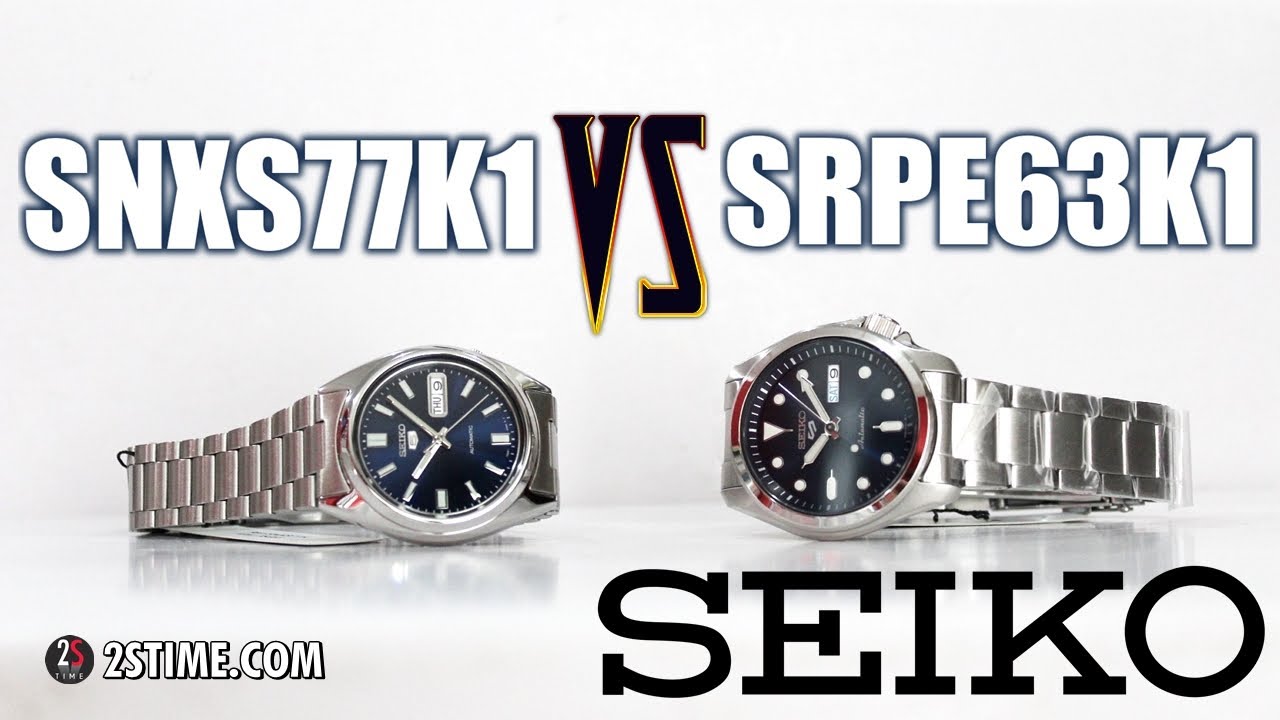 SEIKO 5 SNXS77K1 vs SEIKO 5 SPORTS SRPE53K1