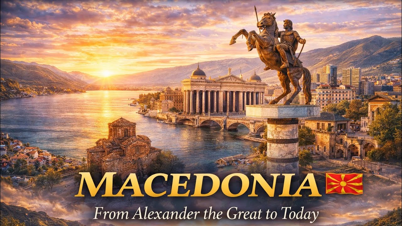 Macedonia 🇲🇰 | From Alexander the Great to Today – History Meets Modern Life