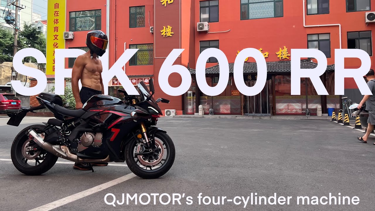 Обзор QJMOTOR SRK 600 RR на английском языке