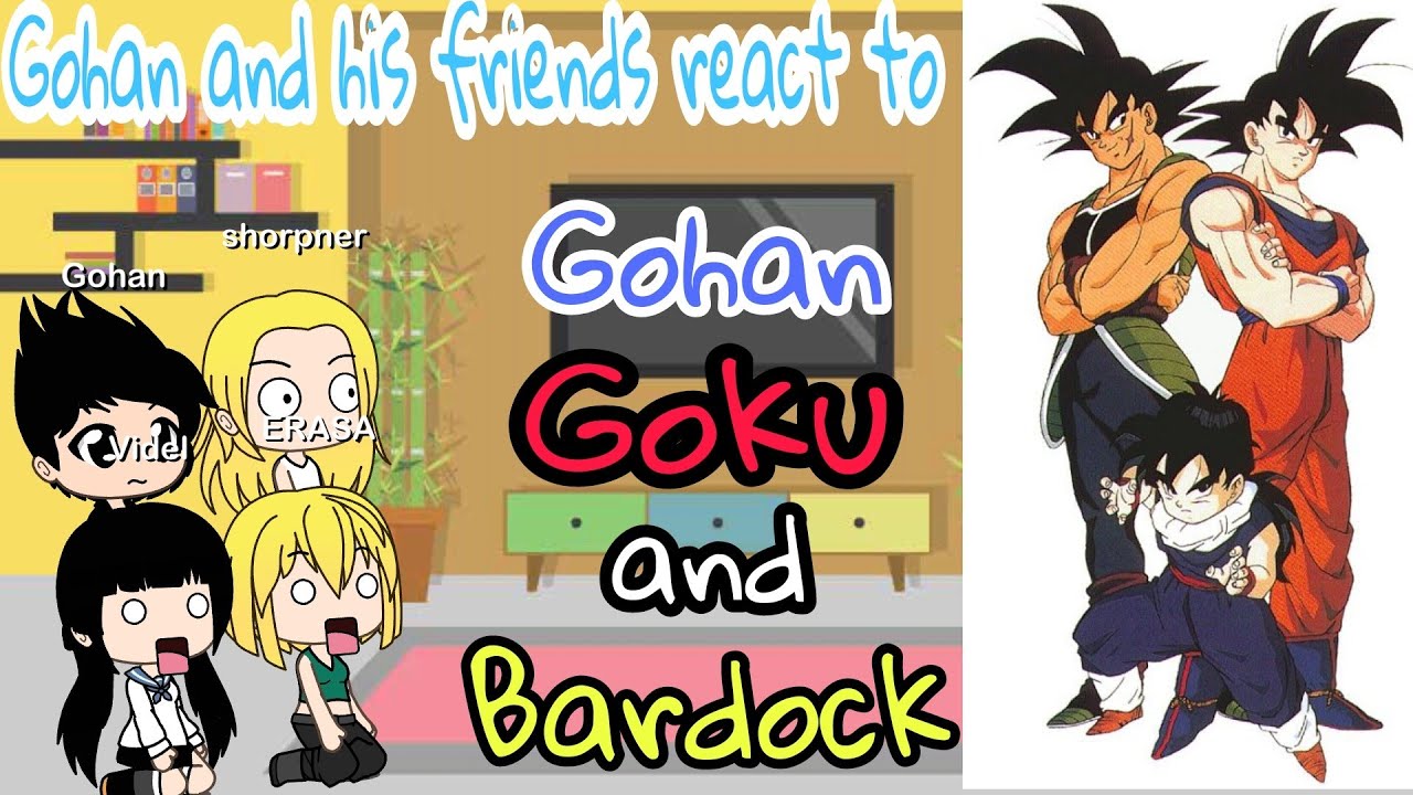 Gohan and his classmates react to Gohan (1) // VDP //