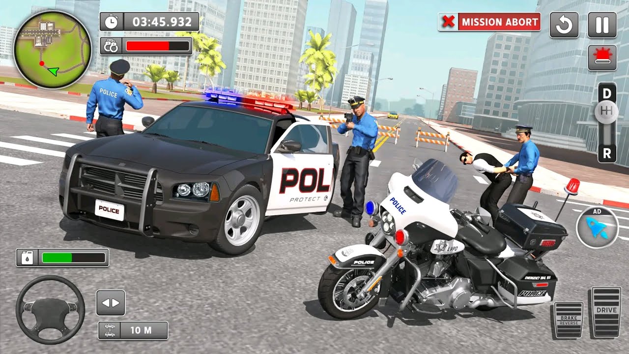 Police Simulator - Police Games [Prevent chaos by patrolling city streets]