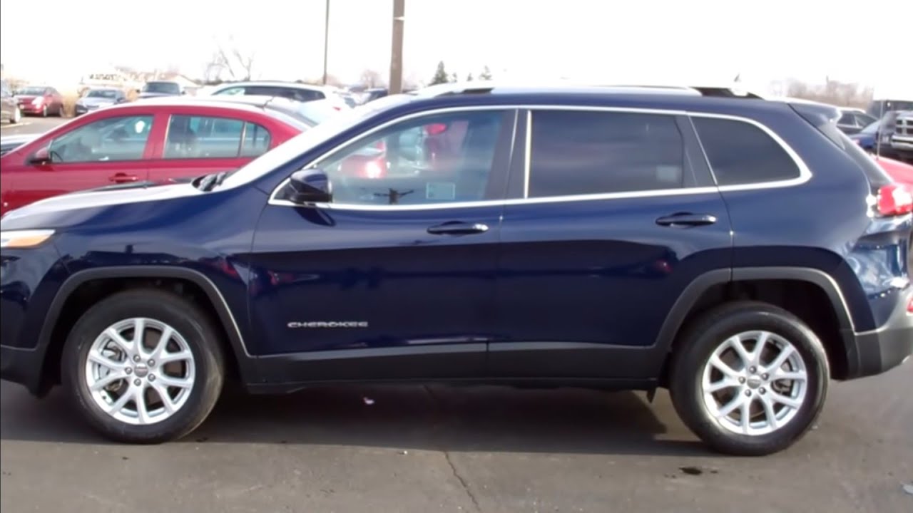 2016 JEEP CHEROKEE LATITUDE FWD V6 COLD WEATHER TRUE BLUE WALK AROUND REVIEW SOLD! 6J209A SUMMITAUTO