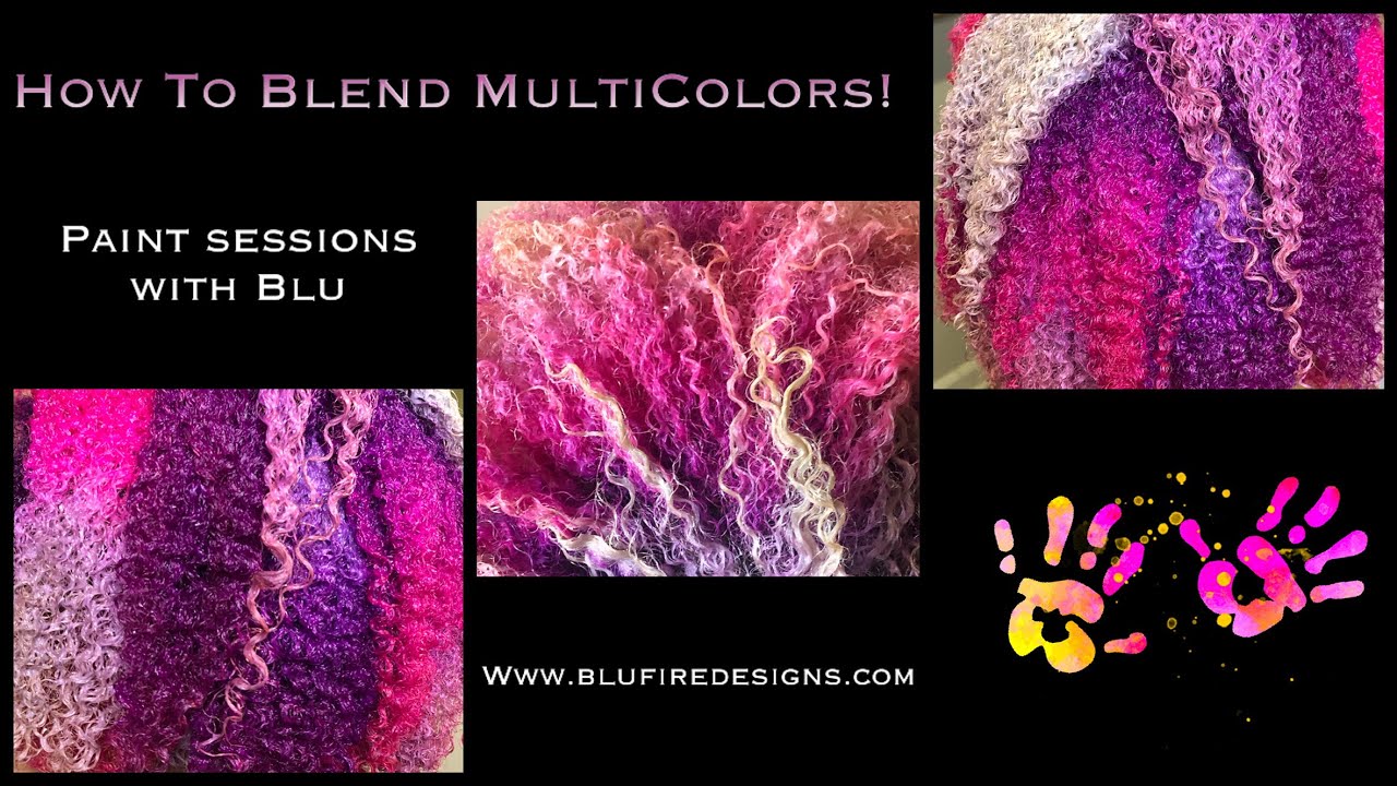 How to Blend MultiColors (Tutorial) | Paint sessions with Blu| Adore Hair Color