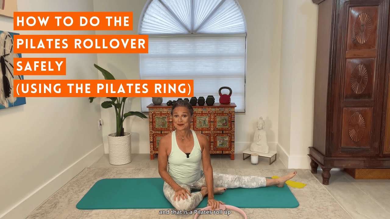 How to Do the Pilates Roll Up Safely (Using the Pilates Ring)