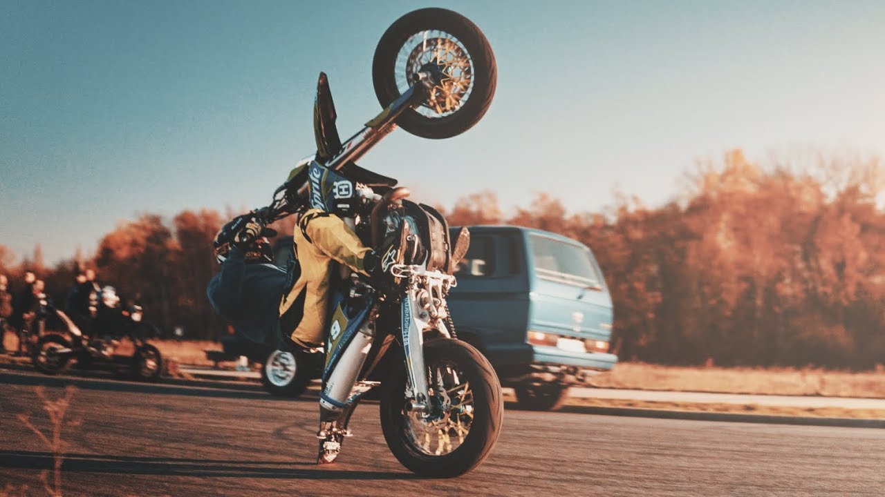 EPIC SUPERMOTO STAHLWERK EDIT !! // Stuntriding with SPRITSCHLEUDER, FRIENDS, SIXSHIFTS