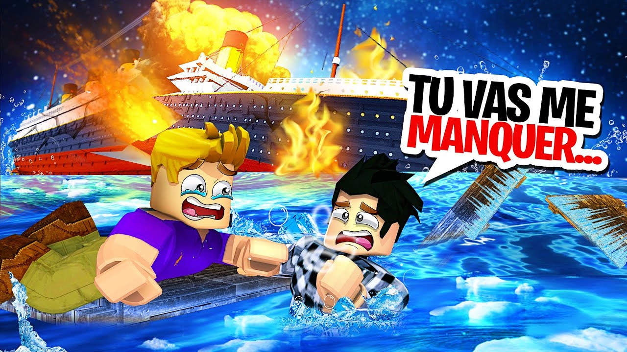 ON DOIT SURVIVRE AU TITANIC ! (Roblox Titanic)