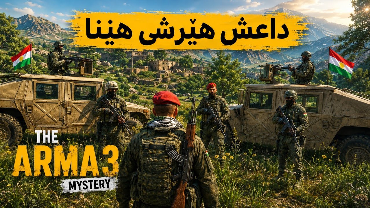 رۆژی یەکەم لەکاتی ئەرکدا داعش لەچەند قۆلێکەوە هێرشی هێنا Arma 3