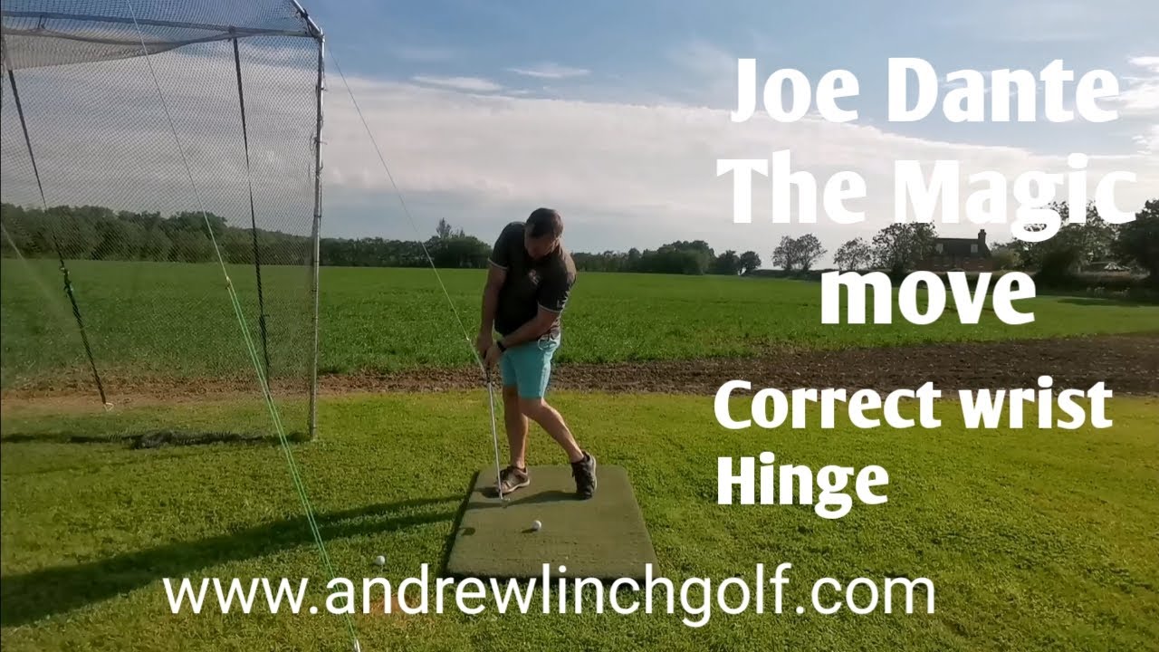 Joe Dante the Magic move, All great golfers do it. Better golf fast