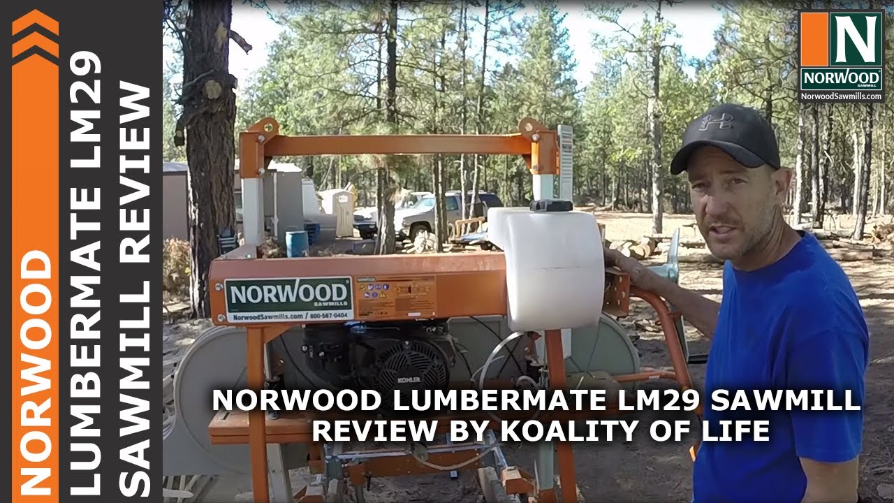 Norwood LumberMate LM29 Sawmill Review by Koality of Life