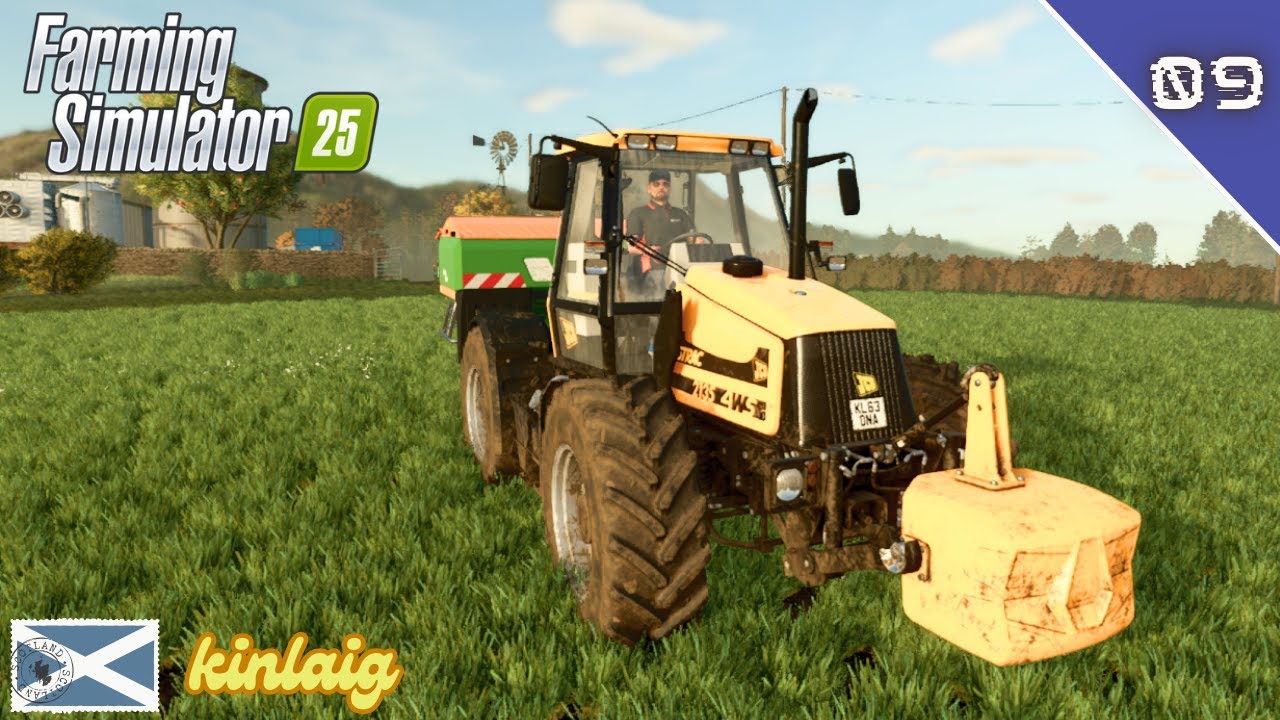 🚜 FS25 | #09 Noche en la granja · Octubre y nuevos ajustes | Kinlaig – Highlands Fishing (Español)
