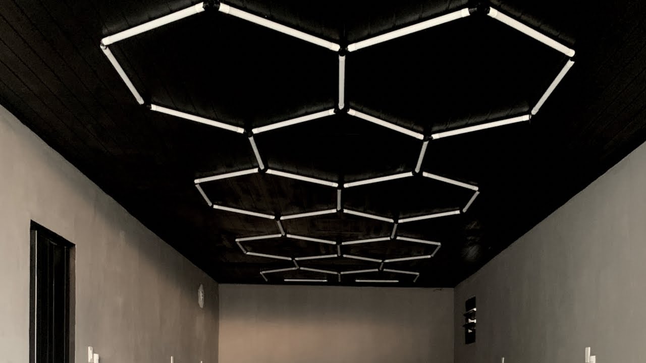 Como instalar iluminação tipo coméia lâmpada tubular