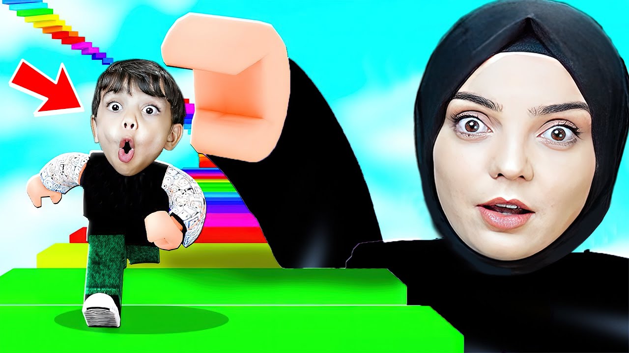 DEV VEYA CÜCE OL PARKURU BİTİR !! 😱 Roblox Easy Grow Obby