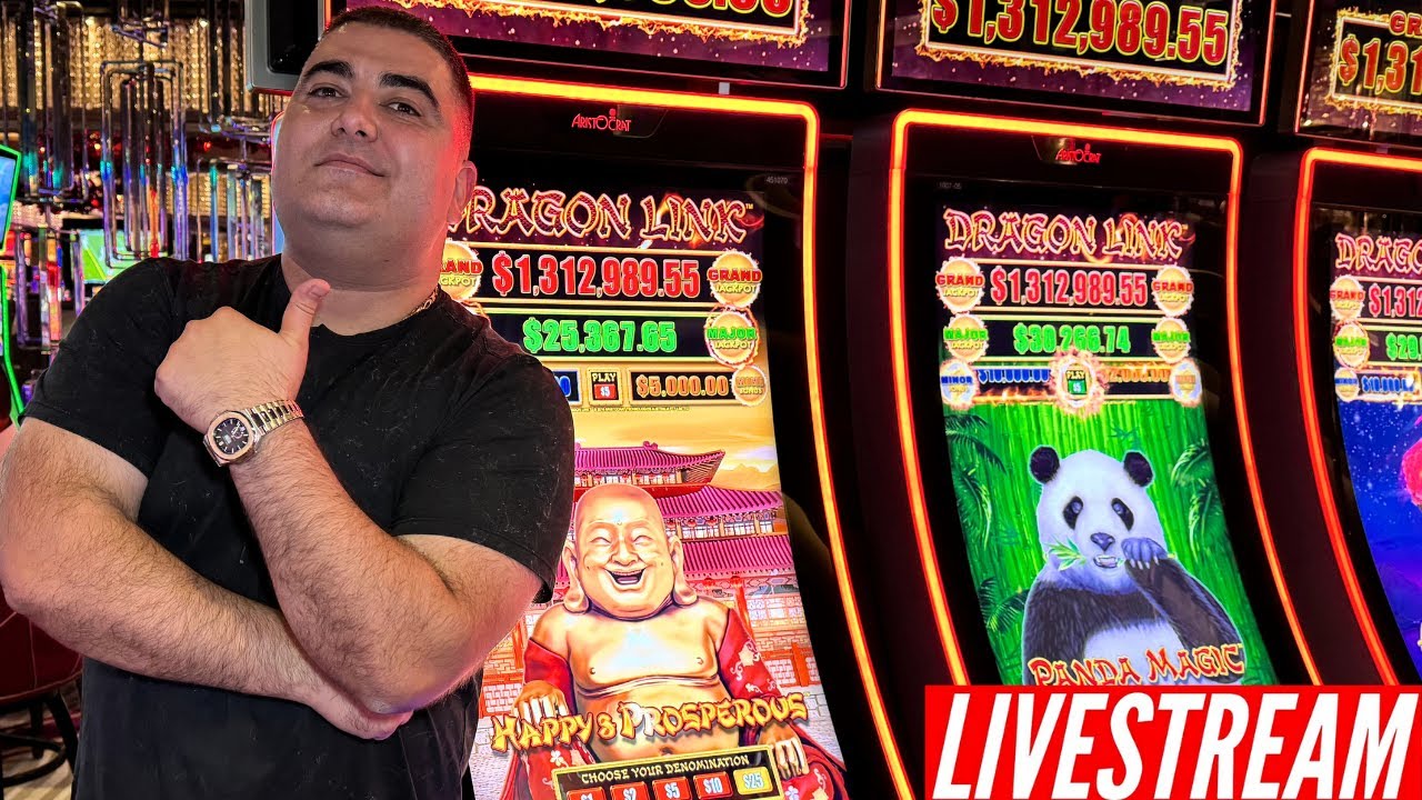 🔴Accidentally $1,250 Max Bet Pays Off MEGA JACKPOT On Dragon Link 🤯