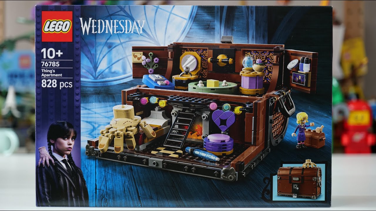 LEGO Wednesday 76785 Thing´s Appartment Speed Build