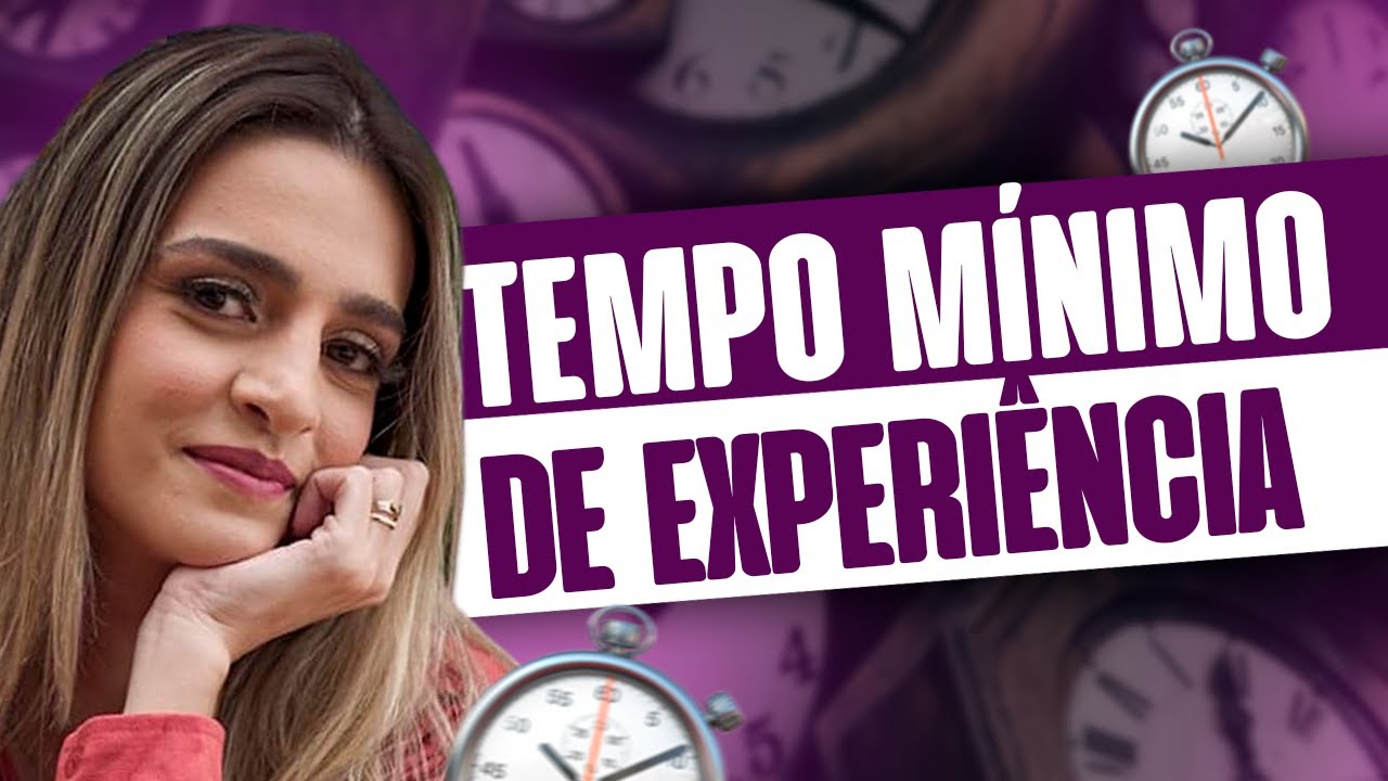 Qual o tempo mínimo de experiência para colocar no currículo?