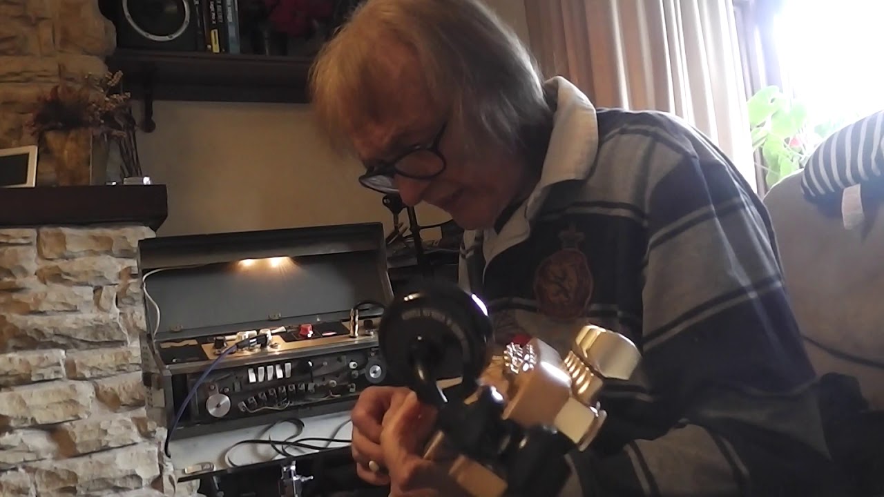 The Stranger with Meazzi Echomatic all transistor