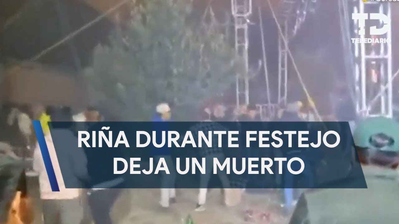Ri&ntilde;a durante festejo de cumplea&ntilde;os deja un muerto en Grajales, Puebla