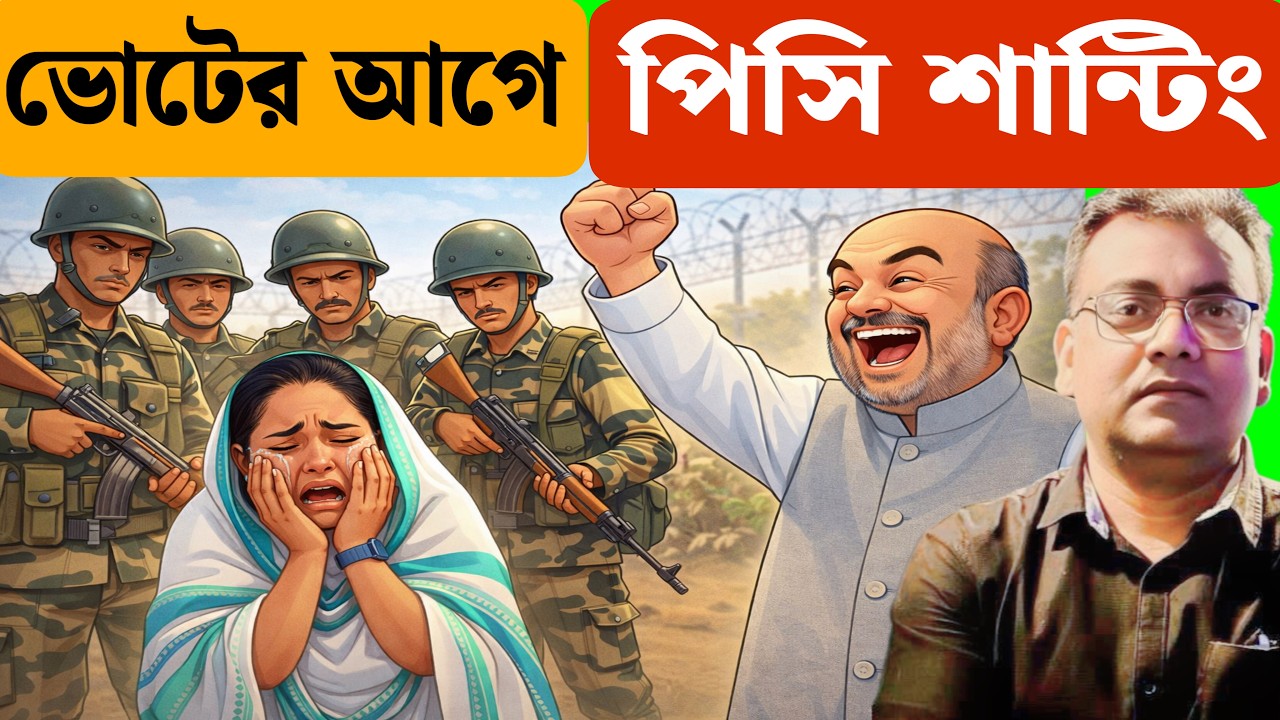 বাংলায় রেকর্ড বাহিনী পাঠাচ্ছেন শাহ| Mamata Banerjee| Amit Shah| West Bengal Election 2026| BJP TMC|