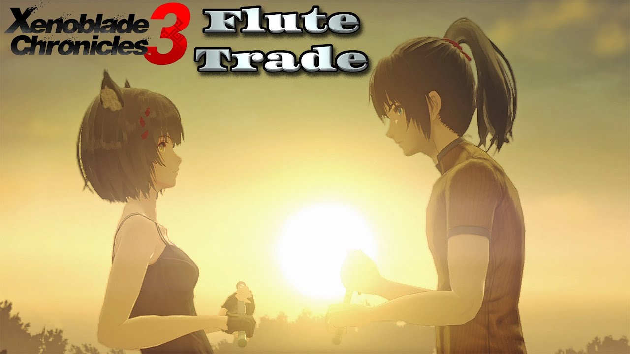 Xenoblade Chronicles 3 - The Flute Trade Scene