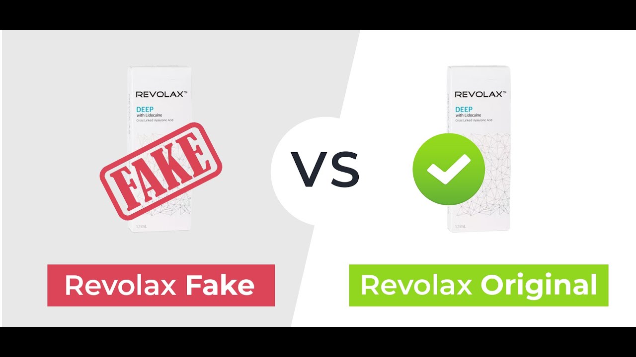 Revolax Fake VS Revolax Original