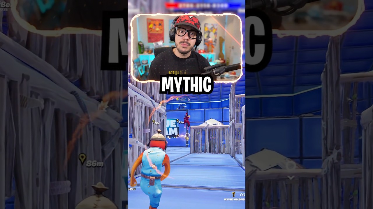 I LEAKED THE MYTHIC GOLDFISH IN SUPER RED VS BLUE