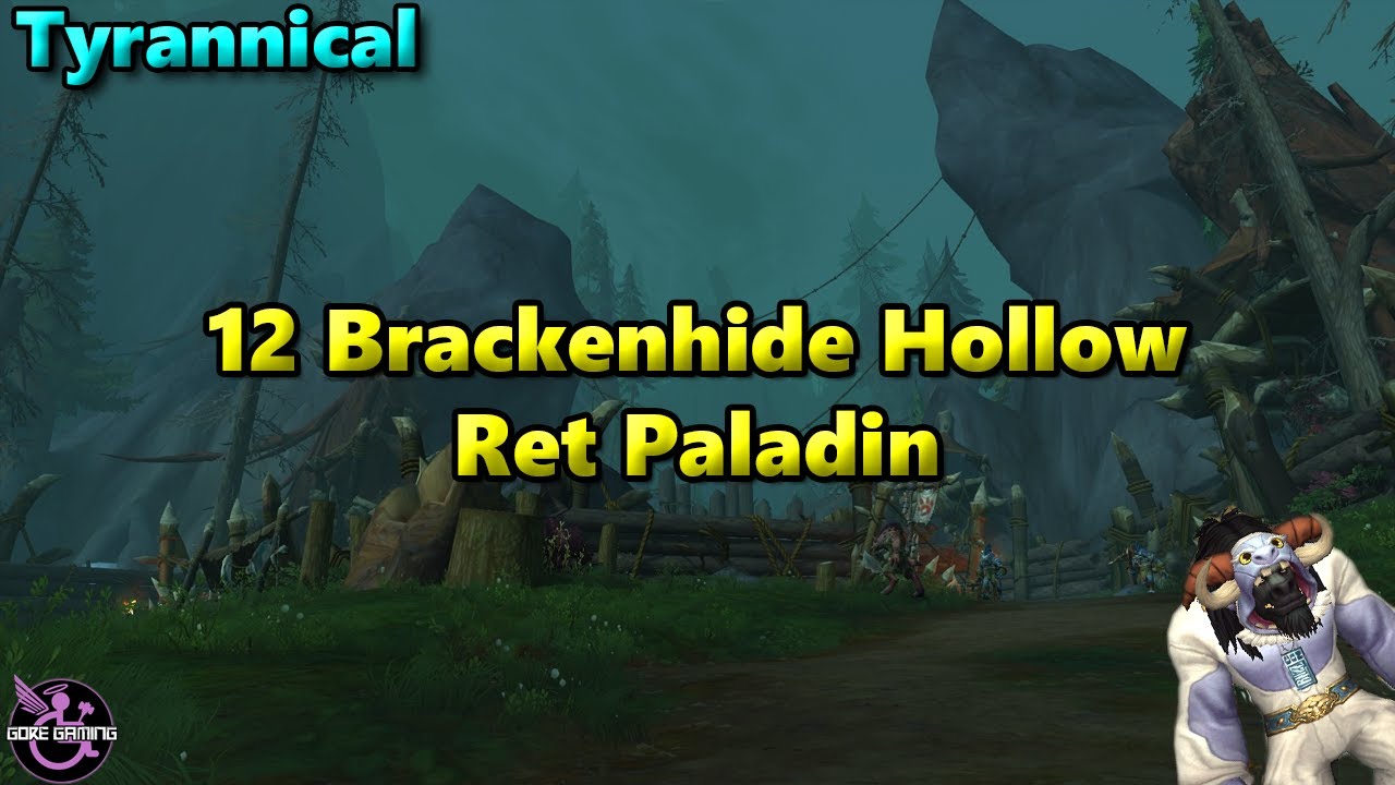 12 Brackenhide Hollow Tyrannical - Retribution Paladin POV