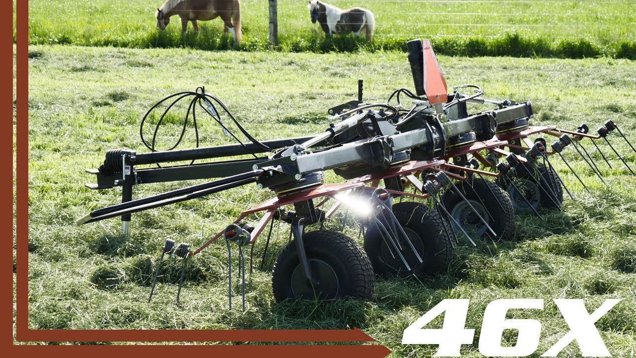 Pequea 46X 4 Rotor Hay Tedder