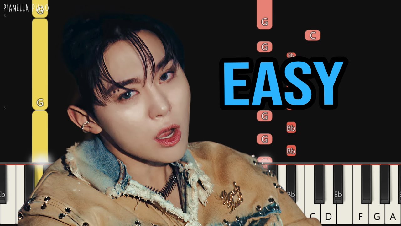 SEVENTEEN - THUNDER | EASY Piano Tutorial by Pianella Piano