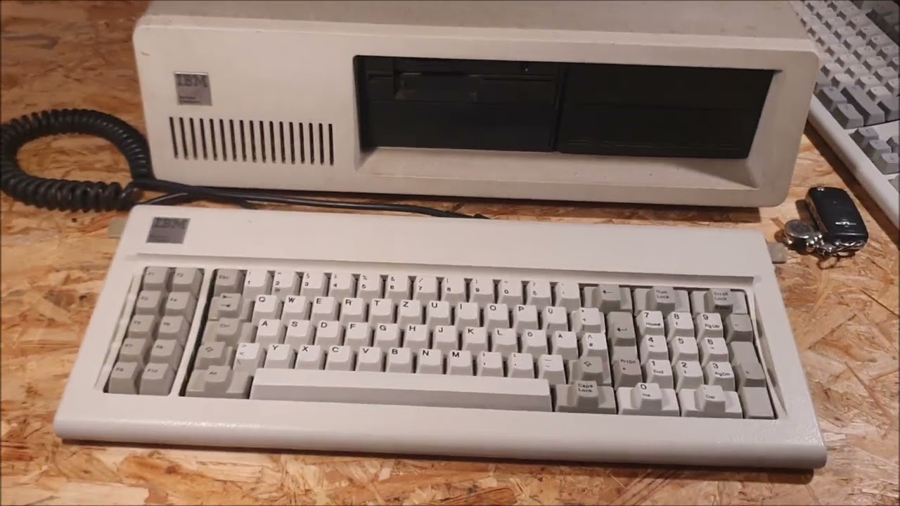 IBM 5160 XT PC Reparatur und erster Start Teil 1
