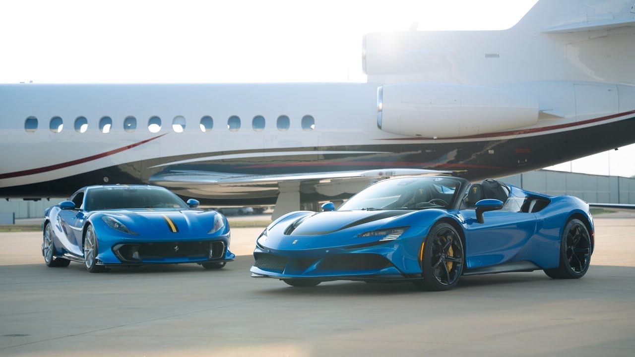 POV Shooting TWO Ferraris and a PRIVATE JET | Sony A7IV & Sigma 24-70 f2.8