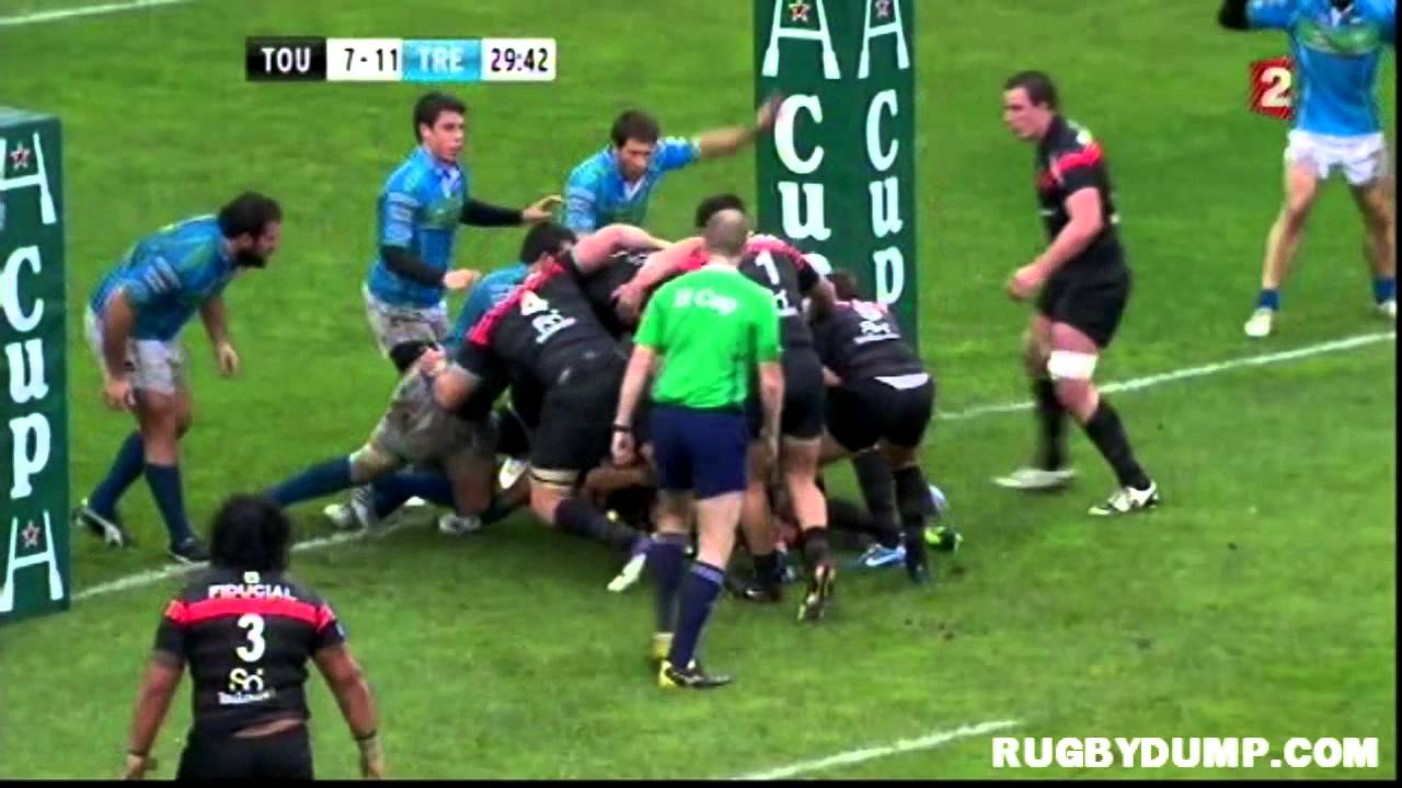 Rugby in Europe 2012 2013 round 05 Toulouse Treviso